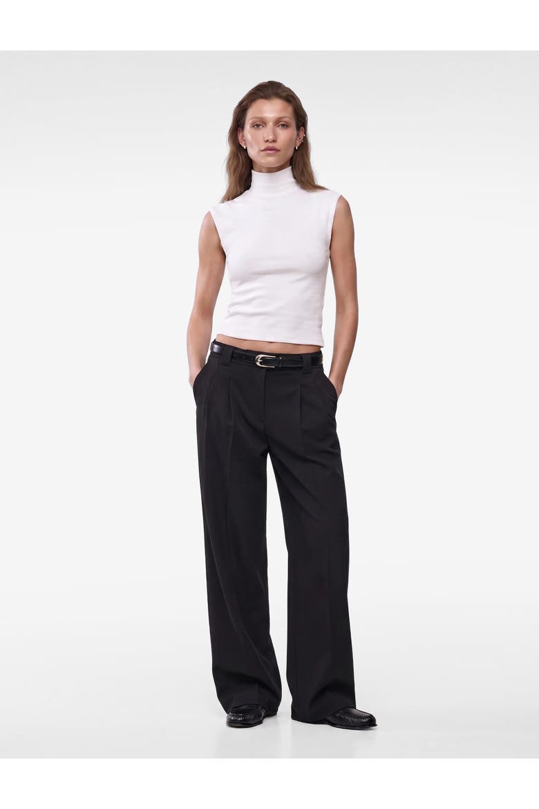 High Neck Blouse, Main, color, ECRU