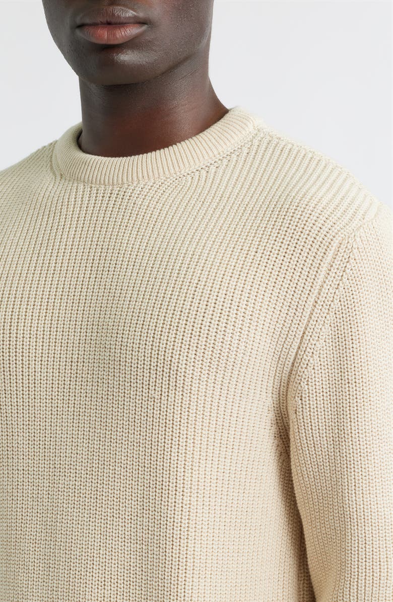 ALEX CRANE Bay Organic Cotton Sweater, Alternate, color, Cream