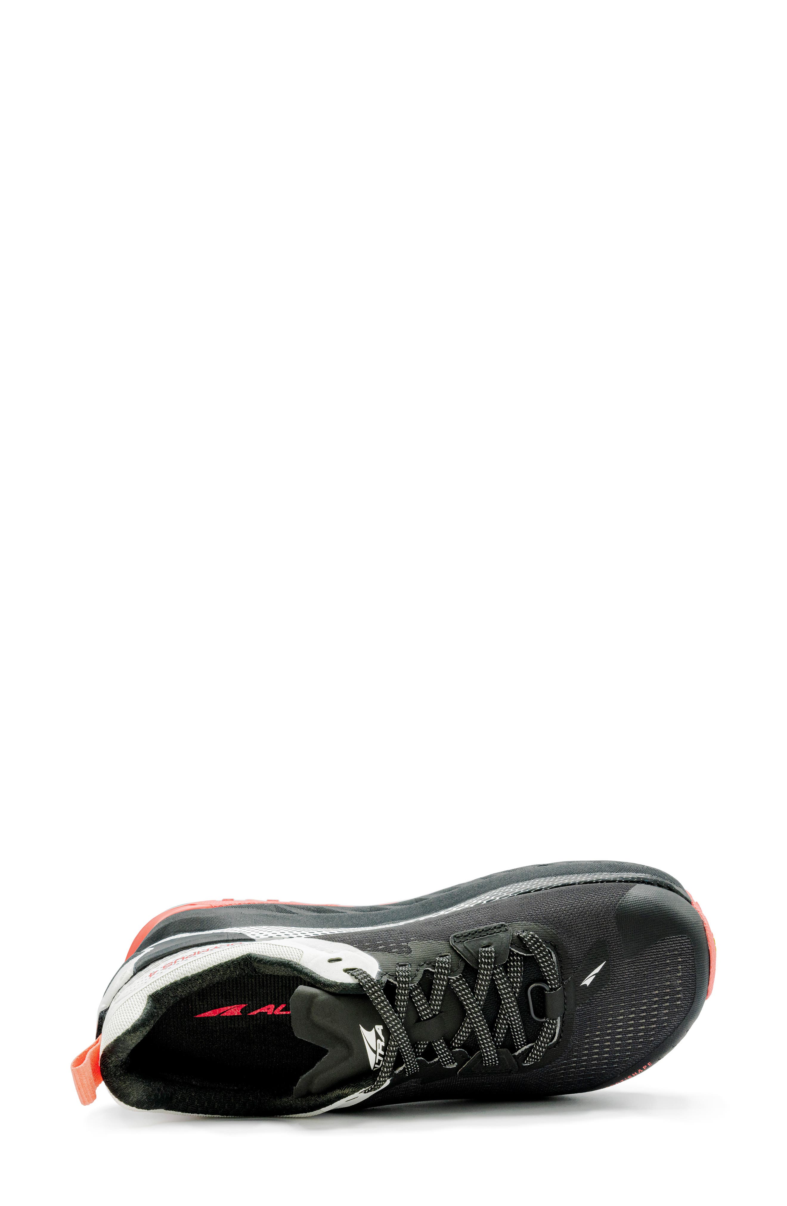 Olympus 4 Trail Running Shoe, Alternate, color, BLACK/ WHITE