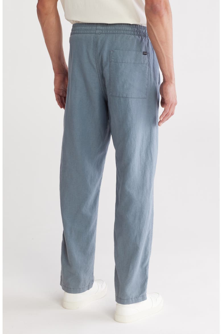 Pacifica Linen Blend Pull-On Pants, Alternate, color, GRAVITY