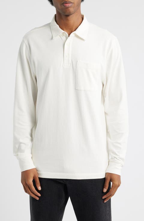 Long Sleeve Heavyweight Jersey Polo