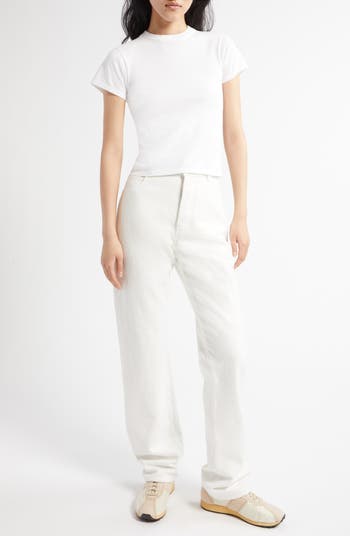 （New）The Row Carlyl ストレートレッグジーンズ THE ROW Carlyl Straight-Leg Jeans, Black - Bergdorf Goodman