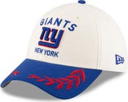 New Era Men's New Era Cream/Royal New York Giants 2025 NFL Draft 39THIRTY Flex Hat