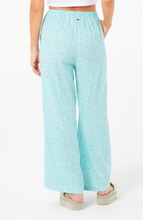 Rip Curl Neon Isles Tie Waist Wide Leg Pants