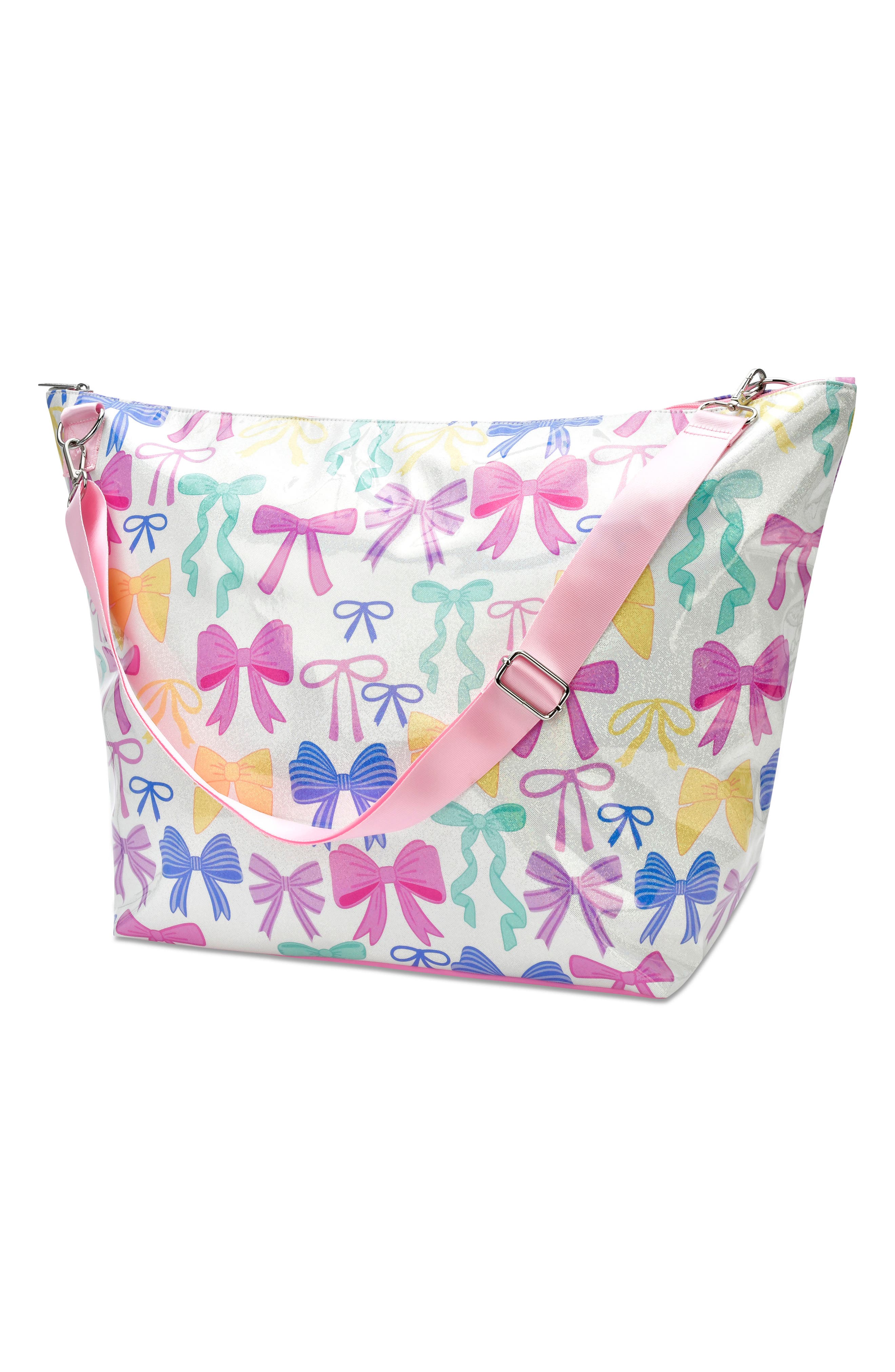 Iscream Kids' Pretty Bows Weekender Bag, Alternate, color, 