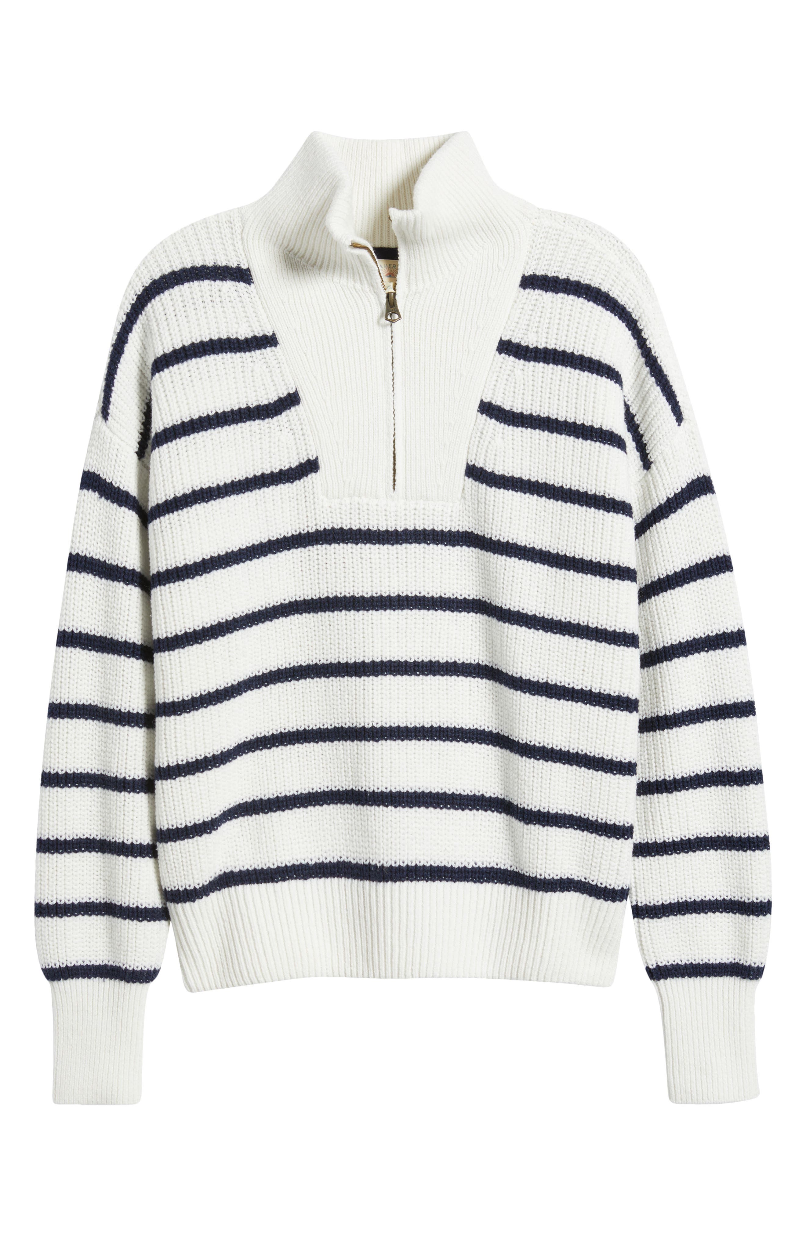 Mariner Stripe Quarter Zip Sweater (Women) | Nordstromrack