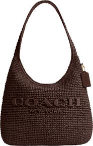 COACH Brooklyn 34 Refined Weave Shoulder Bag