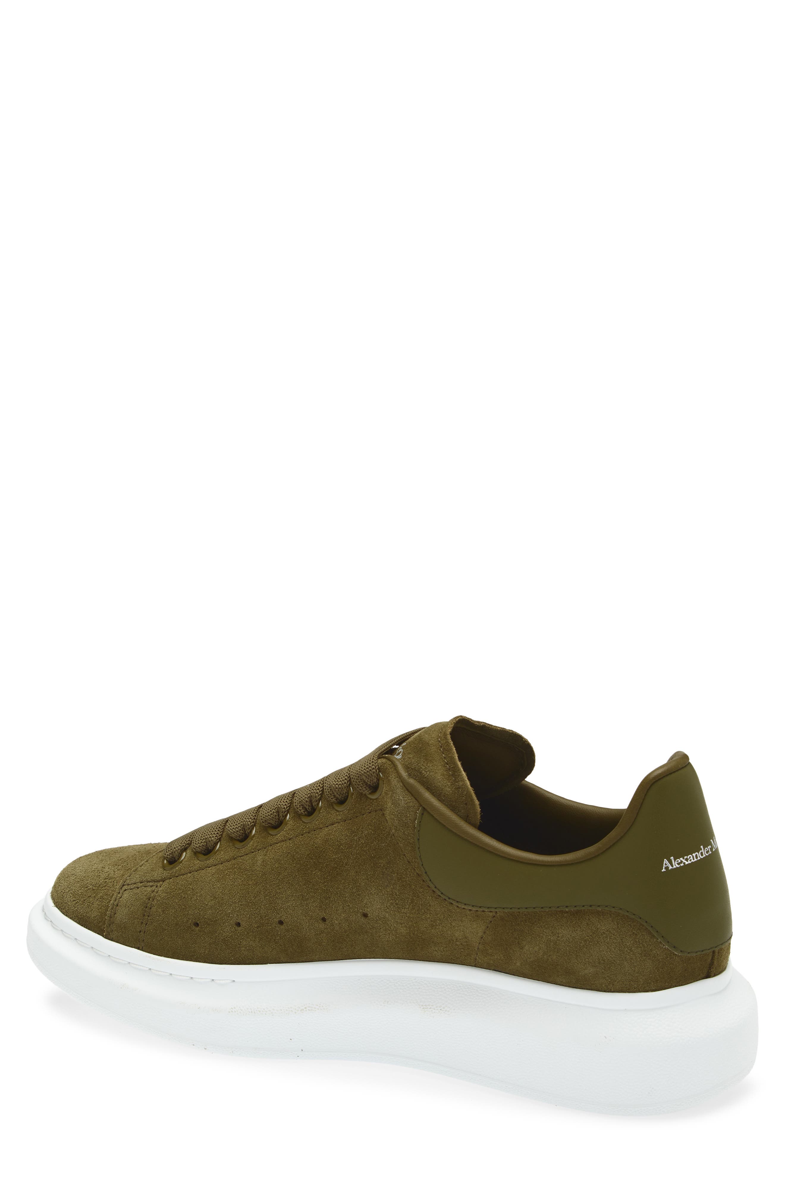McQueen Oversize Sneaker, Alternate, color, Green