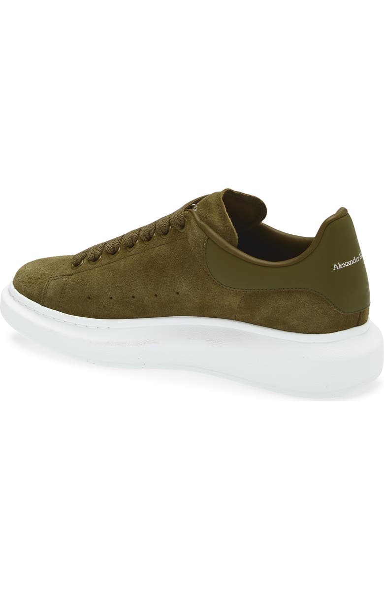 McQueen Oversize Sneaker, Alternate, color, Green