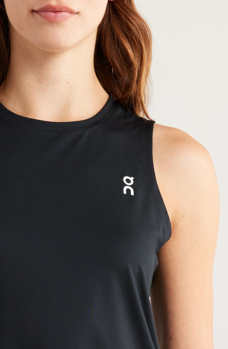 On Court Tank, Alternate, color, All Black