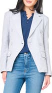 GIBSONLOOK Double Breasted Cotton Blend Blazer