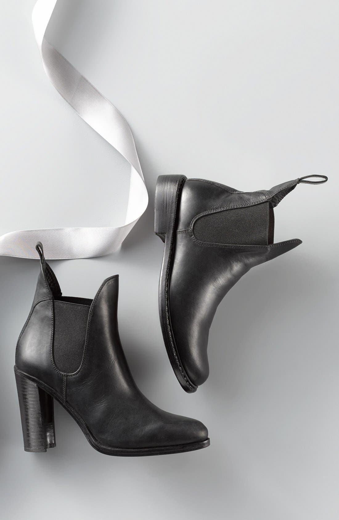 'Dartford' Chelsea Boot, Alternate, color, BLACK