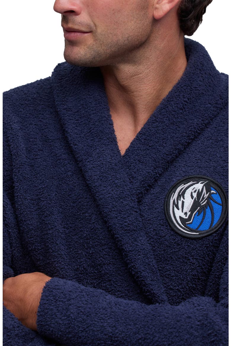 CozyChic Dallas Mavericks Robe, Alternate, color, NAVY BLUE MULTI