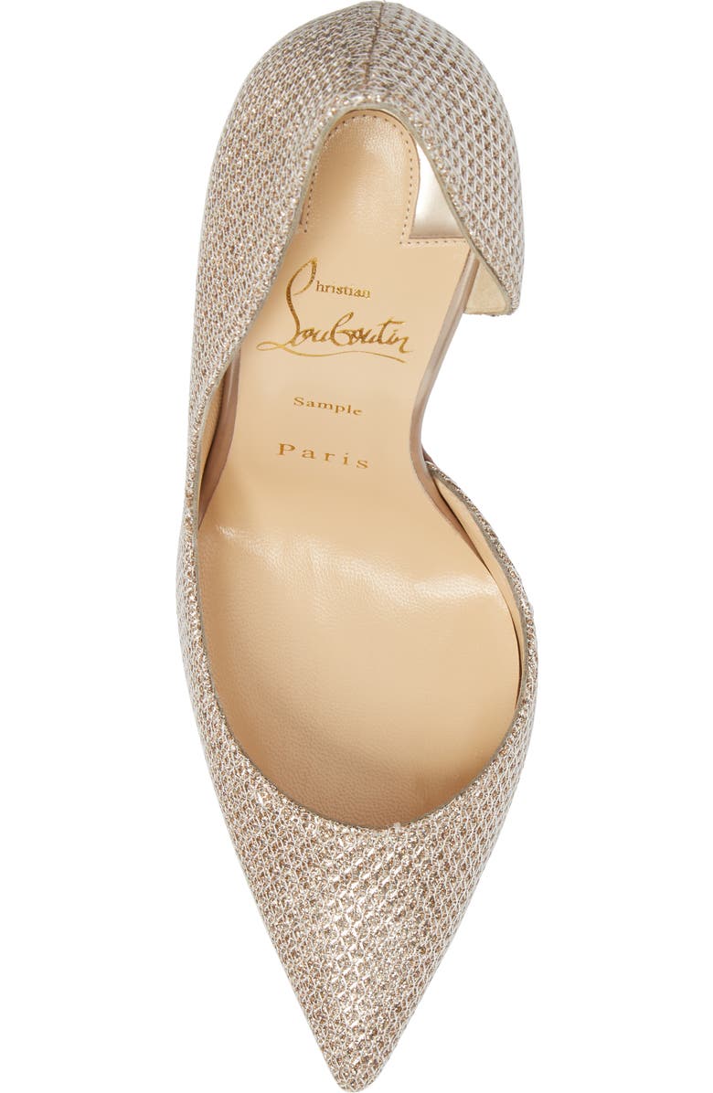 Christian Louboutin Iriza Half d'Orsay Pump, Alternate, color,