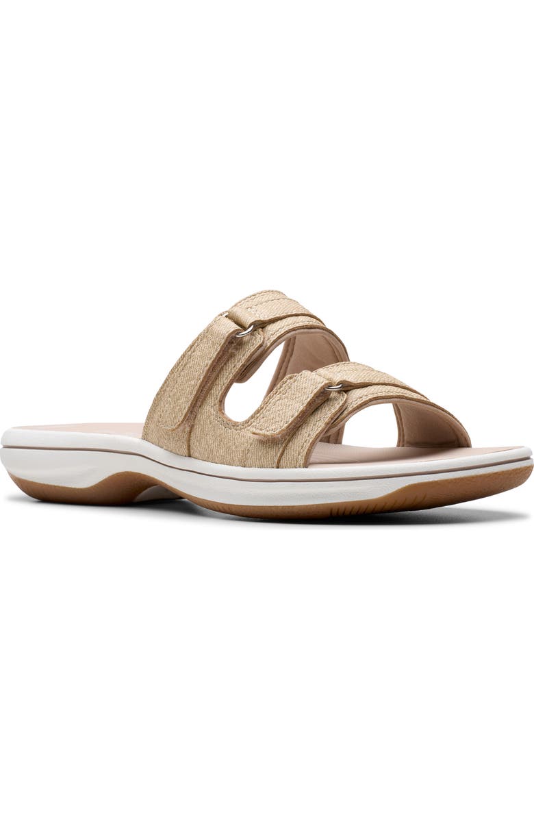 Clarks<sup>®</sup> Breeze Piper Slide Sandal, Main, color,