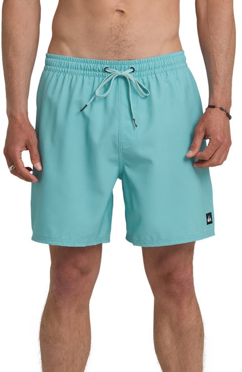 Everyday 17" Solid Stretch Swim Trunks