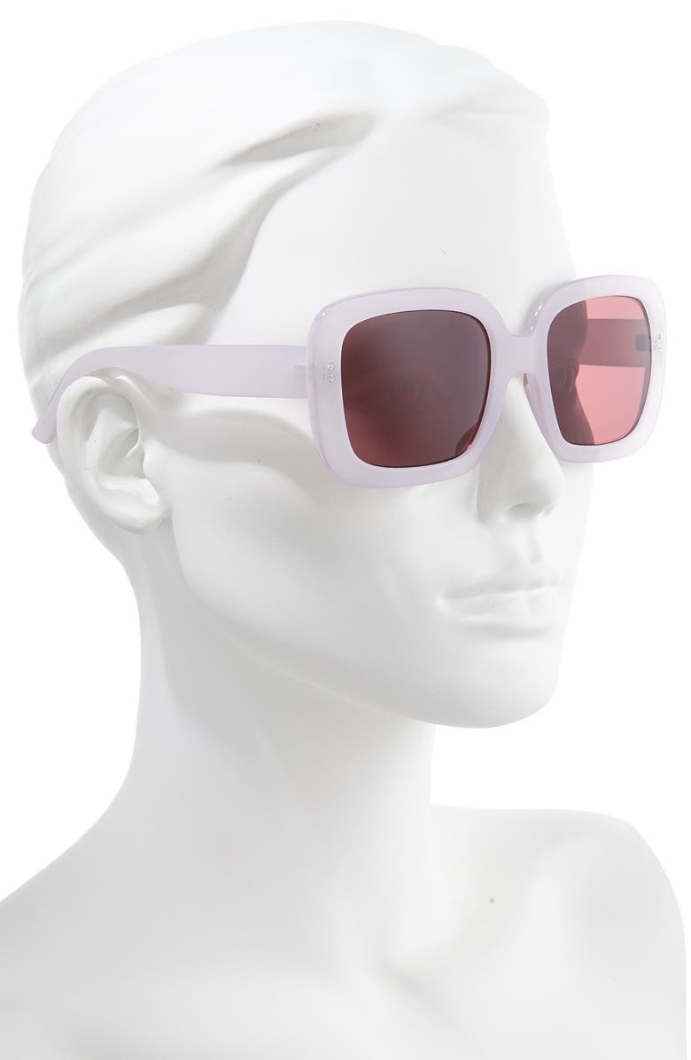 BP. 53mm Oversized Square Sunglasses, Alternate, color, 