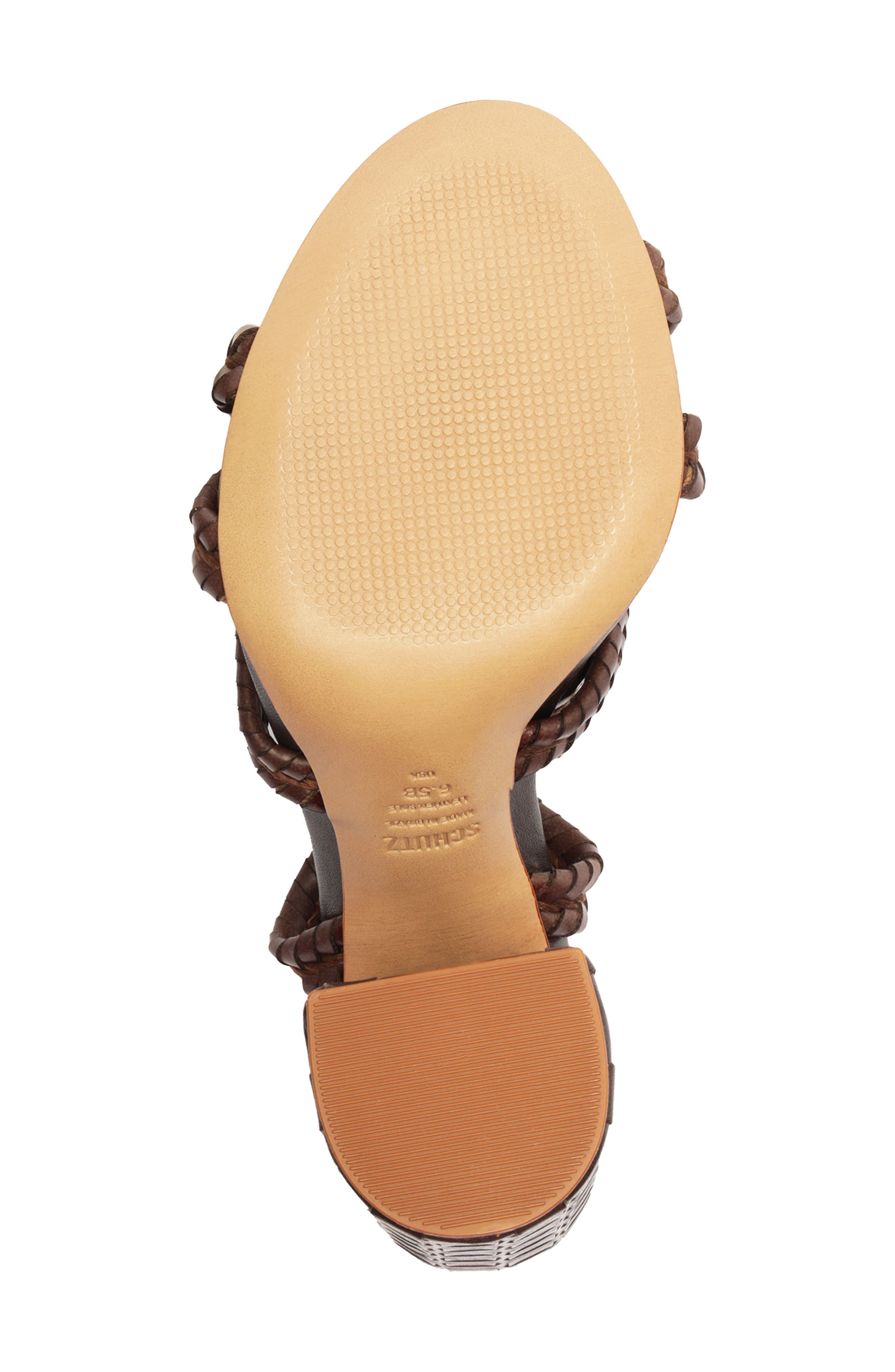 Schutz Kathleen Ankle Strap Sandal, Alternate, color, 