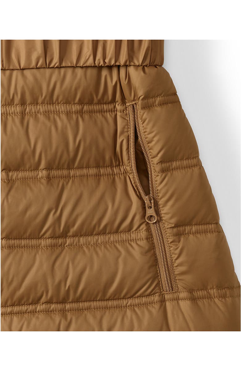 Lands' End Plus Size Wanderweight Belted Packable Down Vest, Alternate, color,