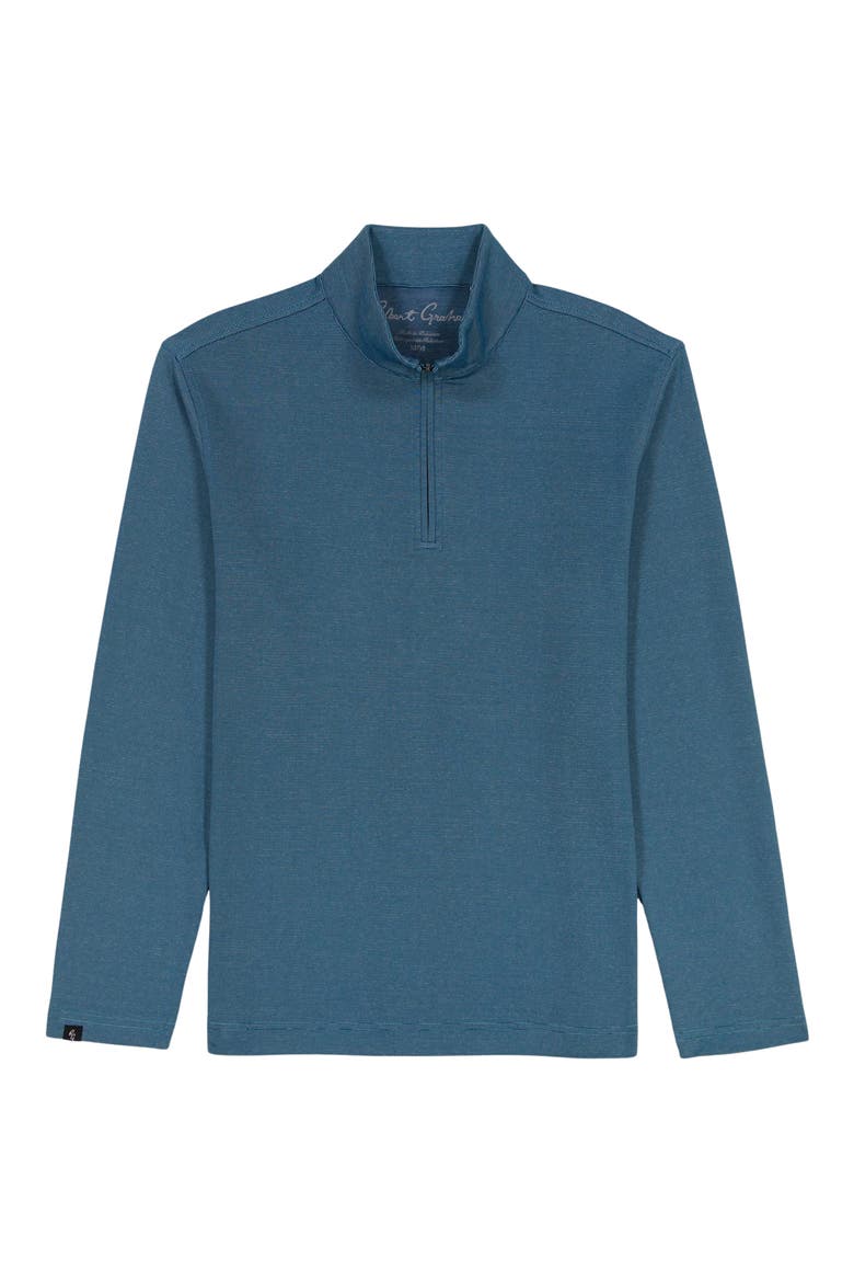 Troland Quarter Zip Top, Alternate, color, BLUE CORAL