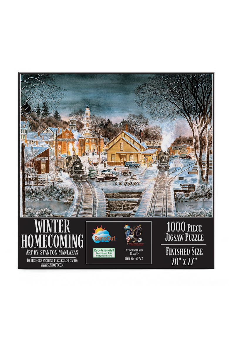 Winter Homecoming 1000 piece Jigsaw Puzzle for Adults, Alternate, color, Multicolor