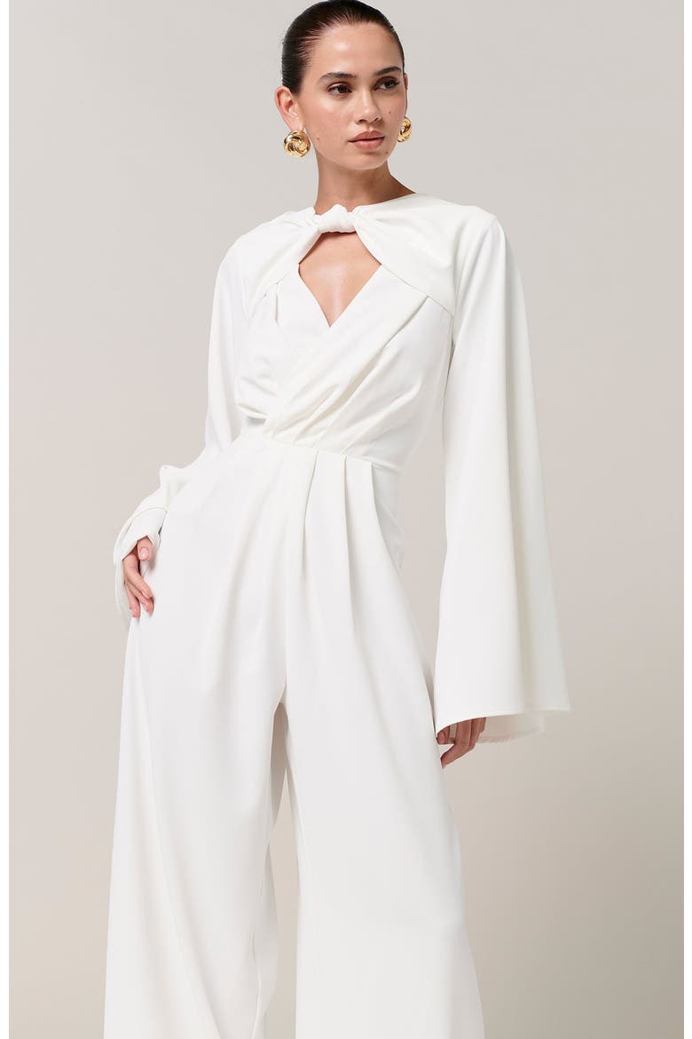 Alexa Jumpsuit, Alternate, color, Ivory