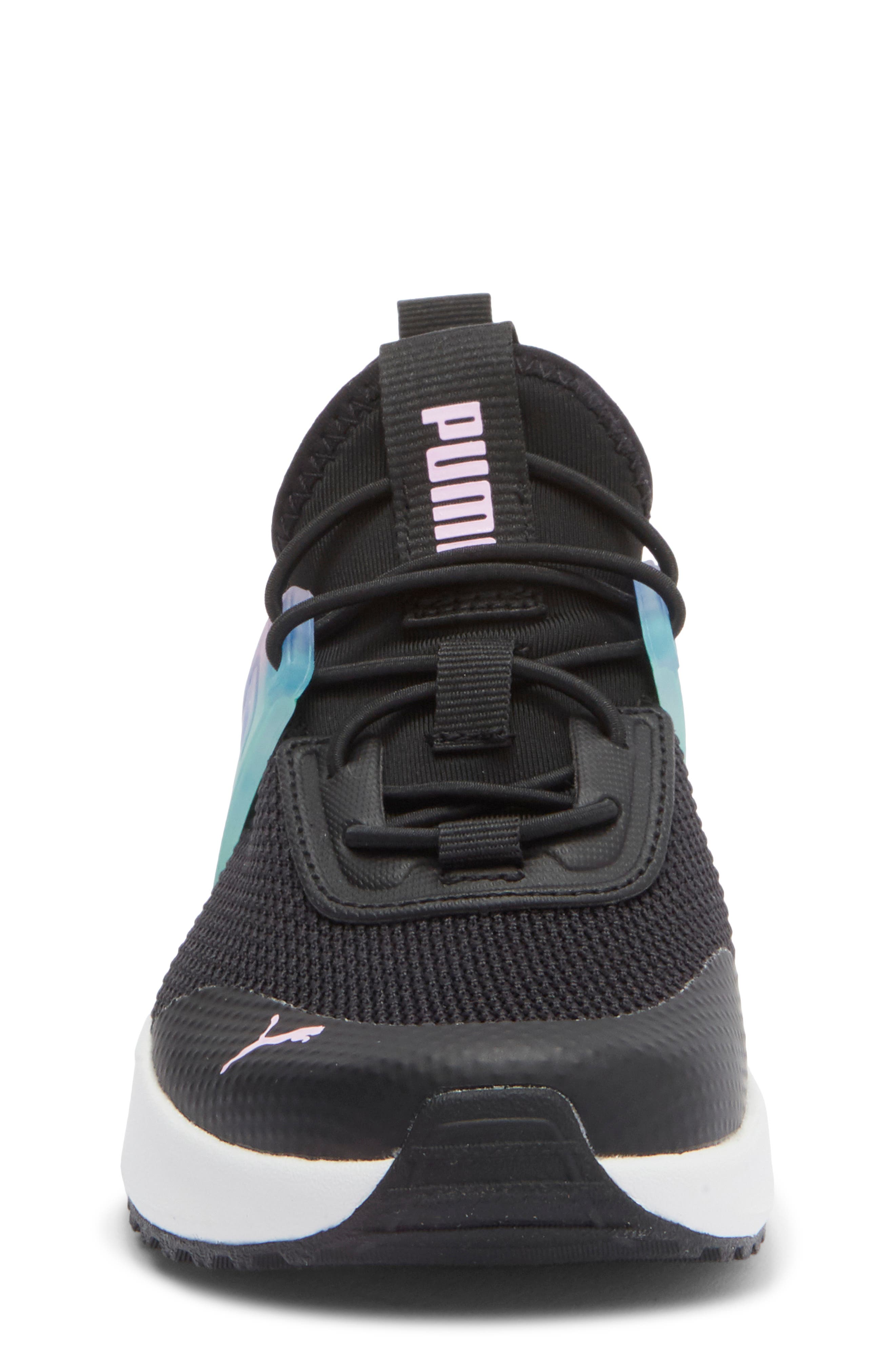 PUMA Kids' Pacer 23 Sneaker, Alternate, color, Puma Black/ Royal/ Mint/ Lilac