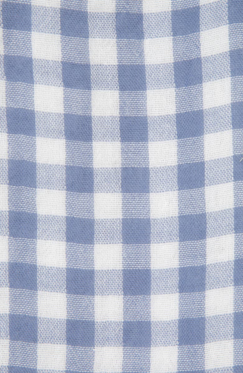 Little Me Check Short Sleeve Button-Up Shirt & Shorts Set, Alternate, color,