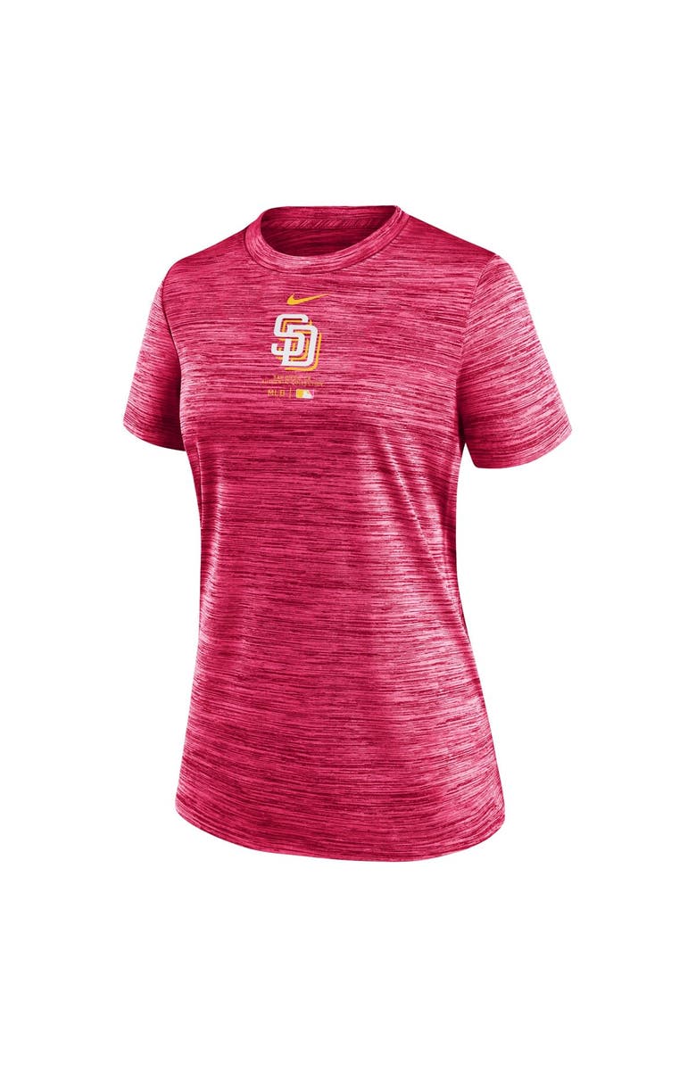 Nike Women's Nike Pink San Diego Padres City Connect Practice Velocity Performance T-Shirt, Alternate, color,