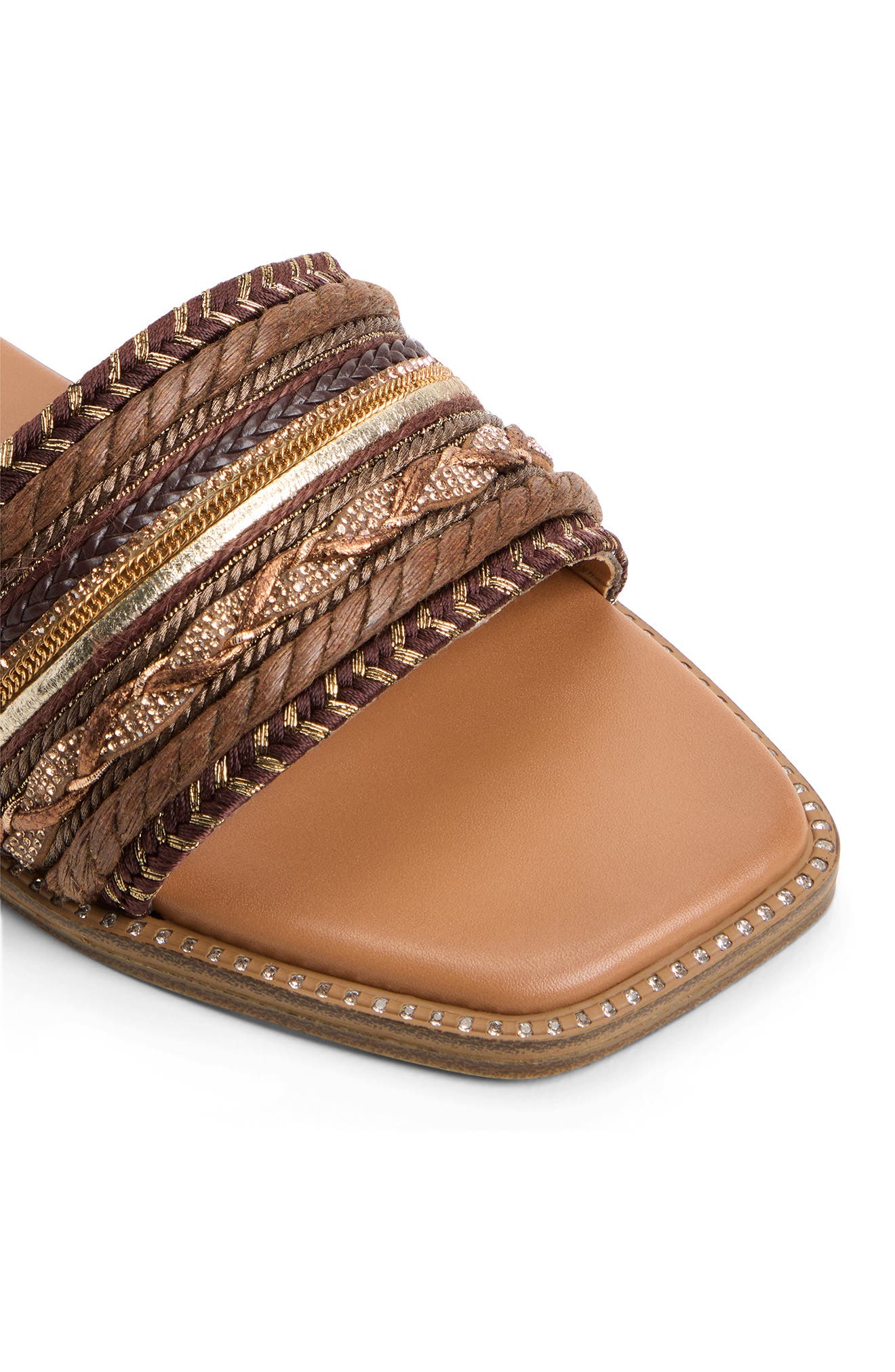 Call It Spring By Aldo Indiya Embellished Slide Sandal, Alternate, color, 