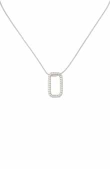 Rope Hexagonal Pendant Necklace