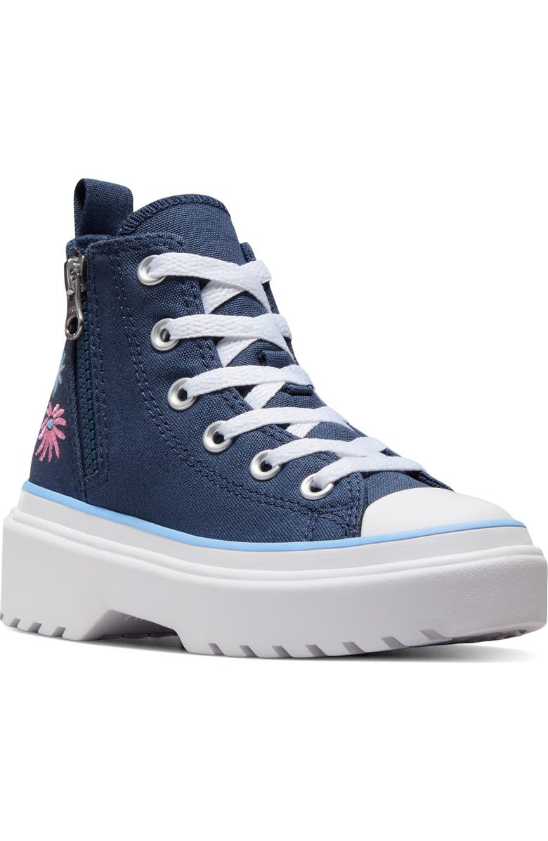 Converse Kids' Chuck Taylor<sup>®</sup> All Star<sup>®</sup> Lugged High Top Sneaker, Main, color,