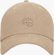 ANINE BING Jeremy Ab Corduroy Baseball Cap