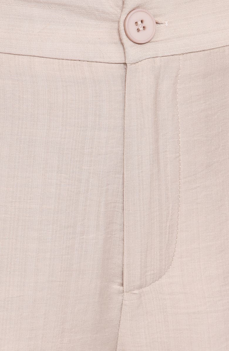 Petal & Pup Lauren High Waist Wide Leg Pants, Alternate, color, Beige