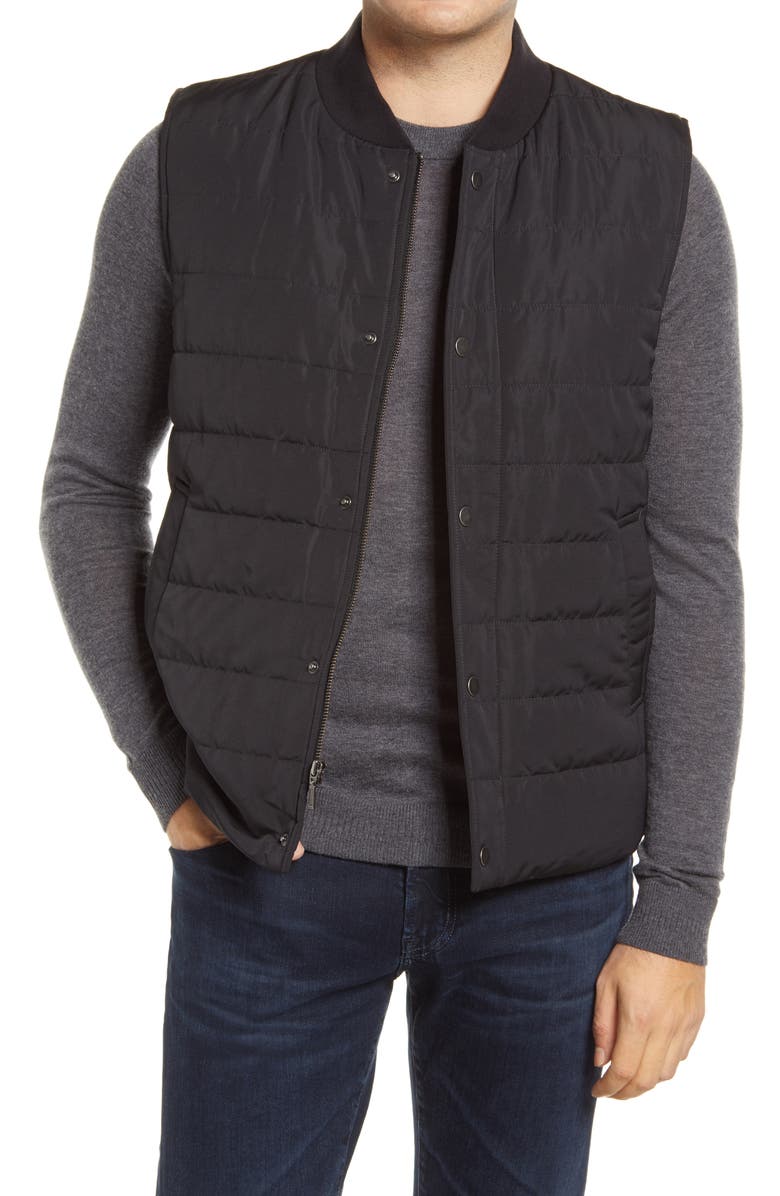 Nordstrom Men's Shop Quilted Puffer Vest, Main, color, 