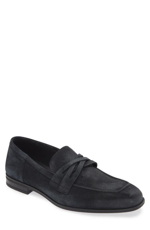 Simon Crisscross Loafer (Men)