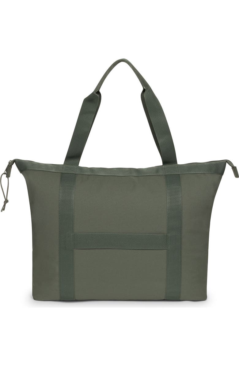 Eastpak Travel Tote Black Shoulder Bags, Alternate, color, Khaki