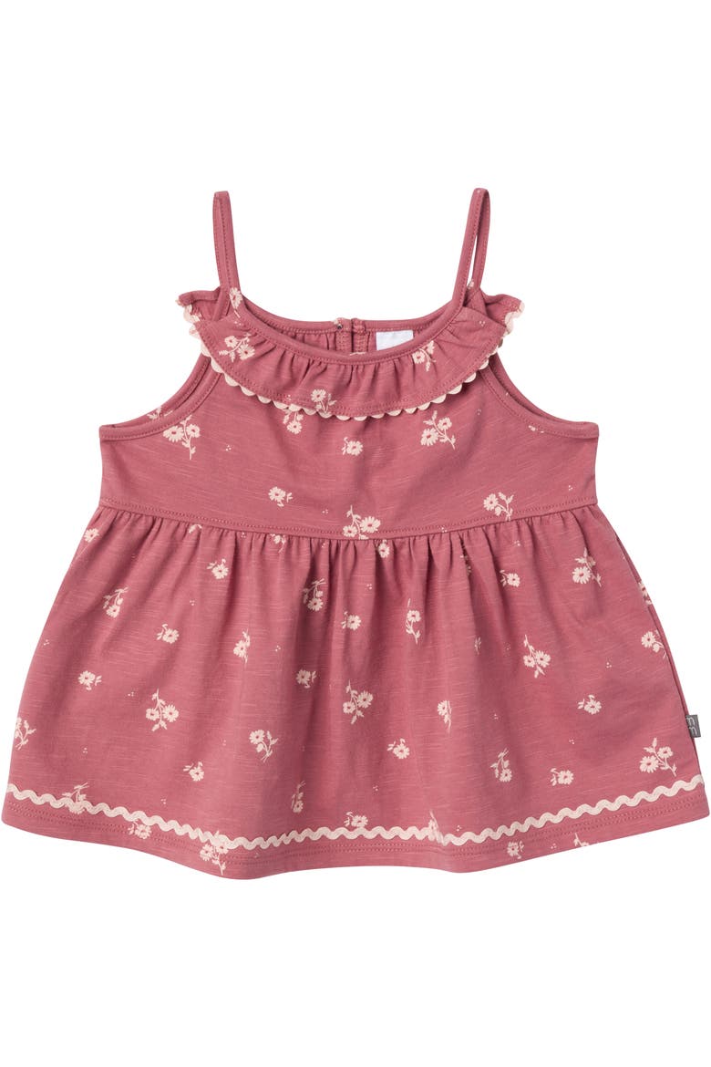 2-Piece Baby Girls Medium Rose Bouquet Ruffle Top and Shorts Set, Alternate, color, Rose Bouquet