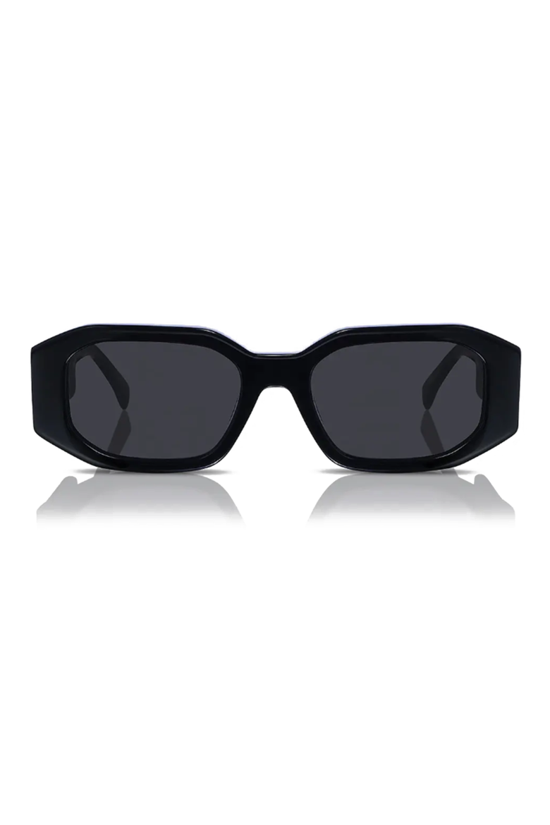 Caroline 51mm Acetate Sunglasses, Main, color, Black