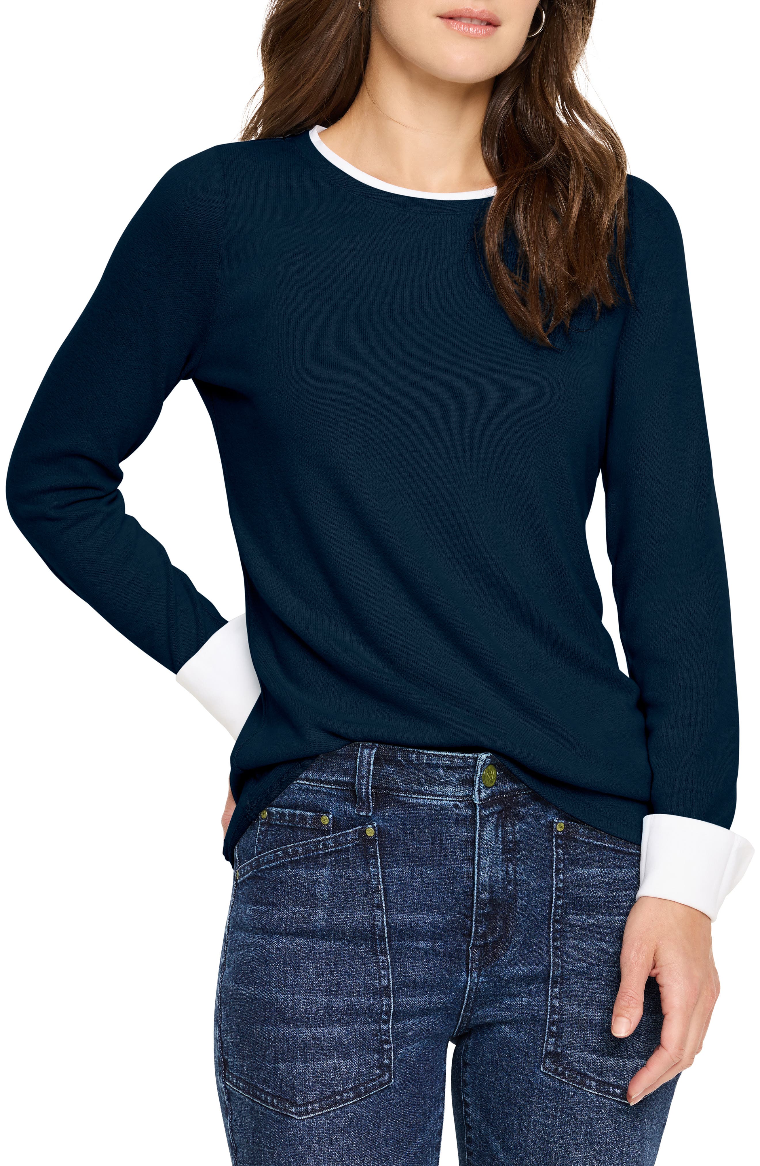 NZT by NIC+ZOE Layer Knit Top | Nordstromrack