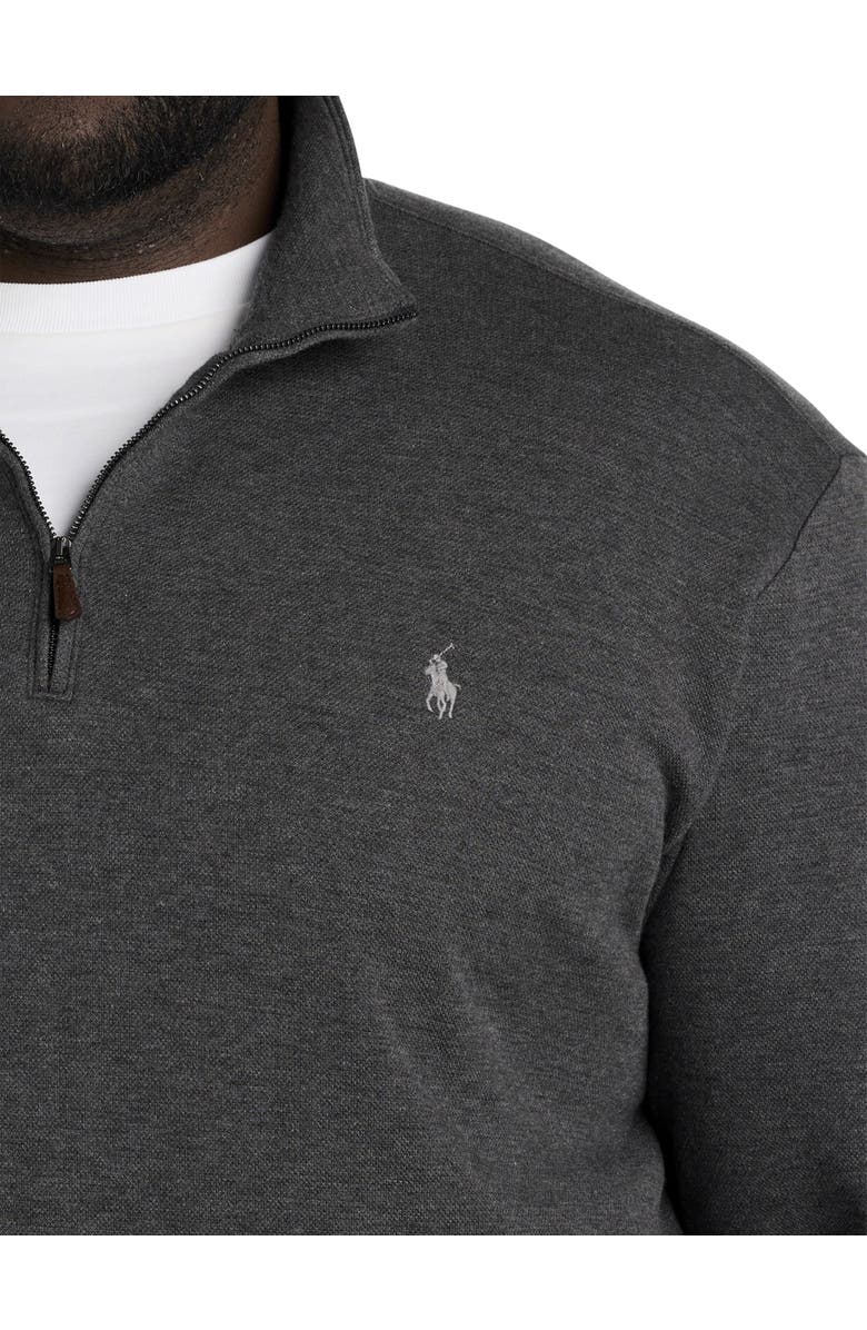 Polo Ralph Lauren Double-Knit Mesh 1/4-Zip Pullover, Alternate, color, 