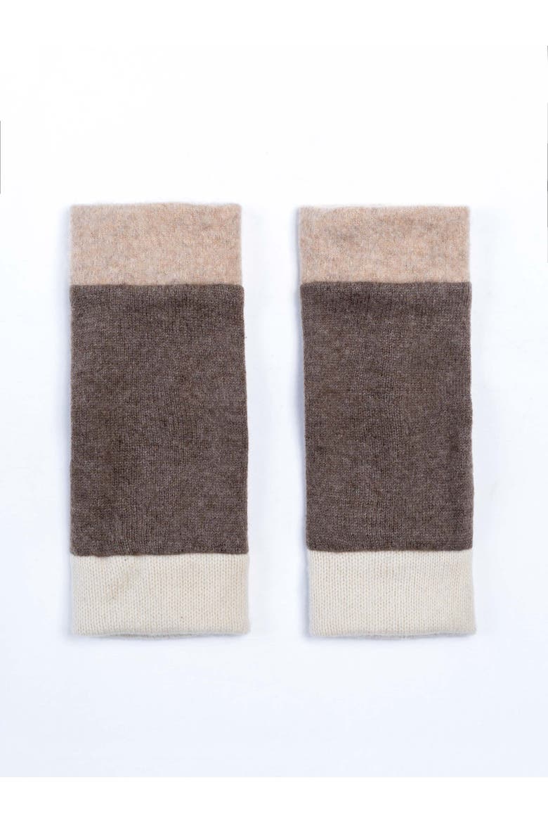 Cashmere Neckwarmer And Glove Bundle, Alternate, color, Neutral Mix