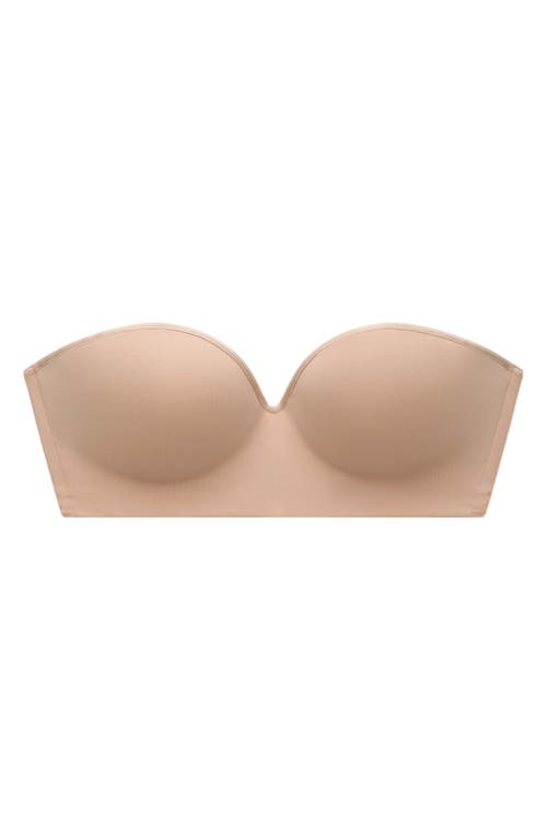 Thirdlove 24/7® Classic Underwire Always Up Strapless Bra In Brown