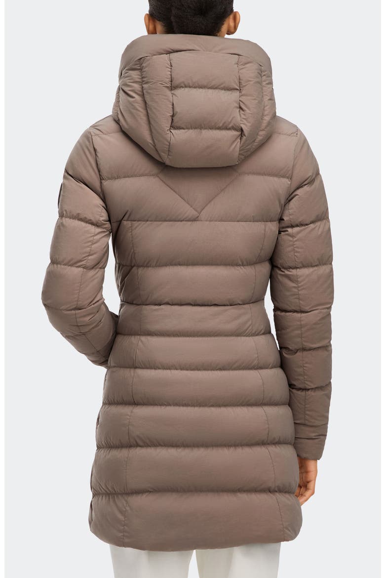Clair Black Label 750 Fill Power Down Puffer Coat, Alternate, color, TAUPE GREY