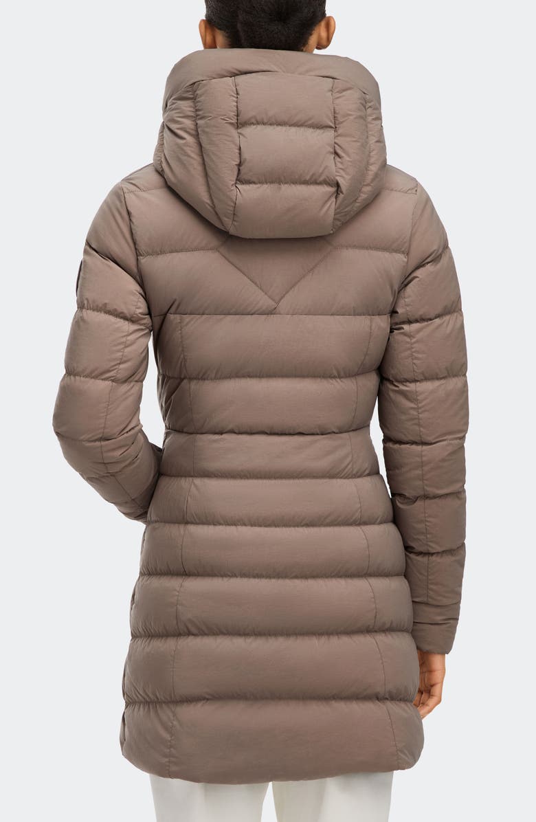 Canada Goose Clair Black Label 750 Fill Power Down Puffer Coat, Alternate, color, Taupe Grey