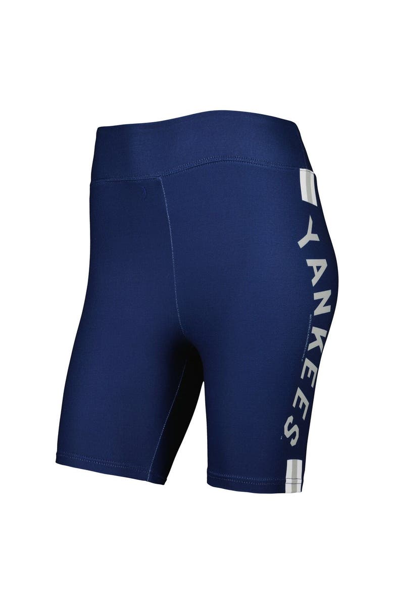 Mitchell & Ness Women's Mitchell & Ness Navy New York Yankees Biker Shorts, Alternate, color, Navy