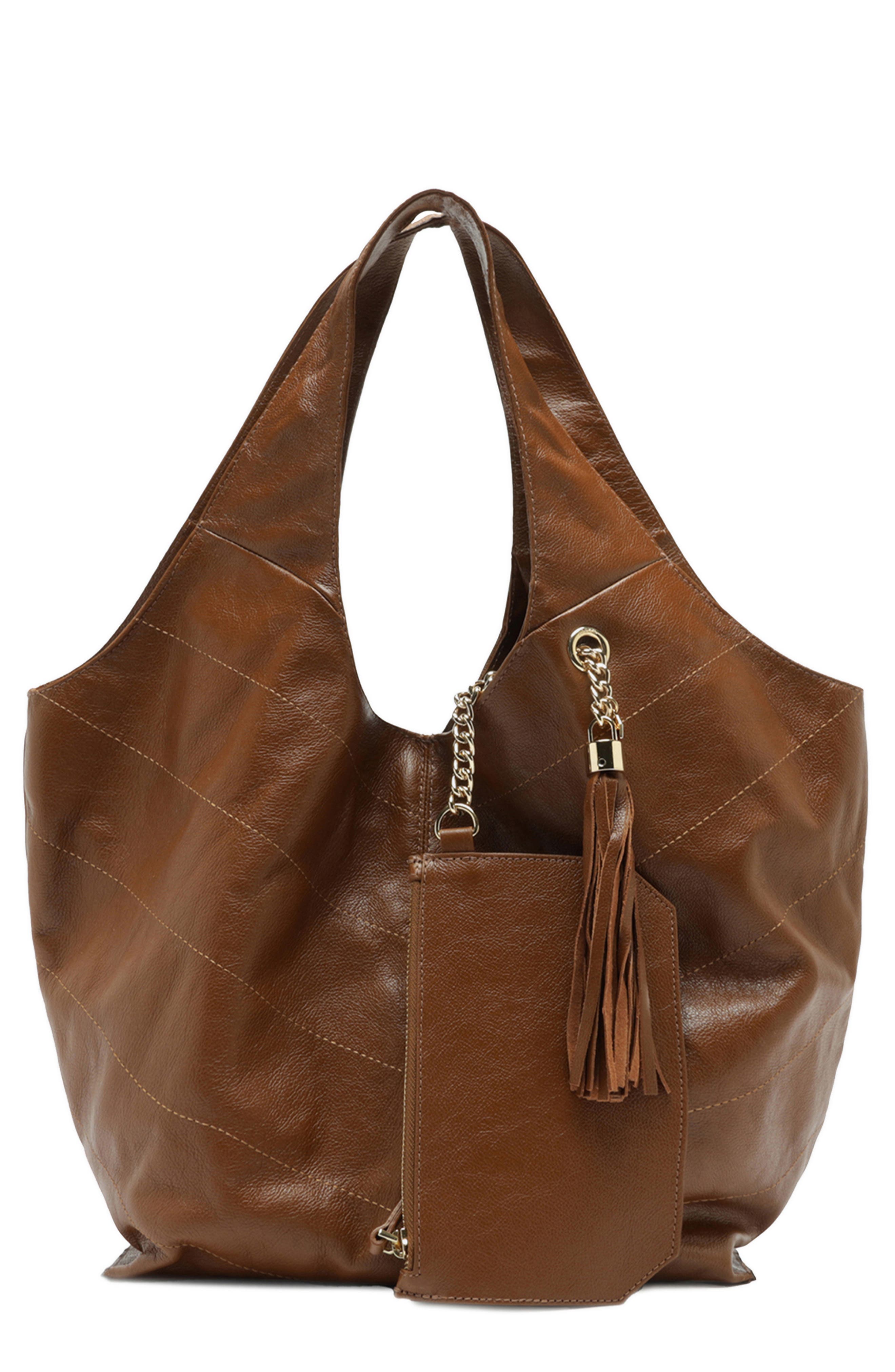 Arezzo Large Sonya Leather Hobo, Alternate, color, 