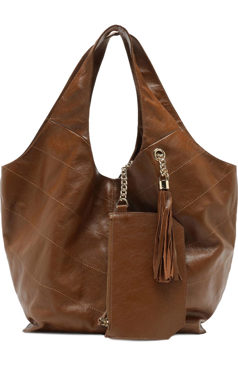 Arezzo Large Sonya Leather Hobo, Alternate, color,