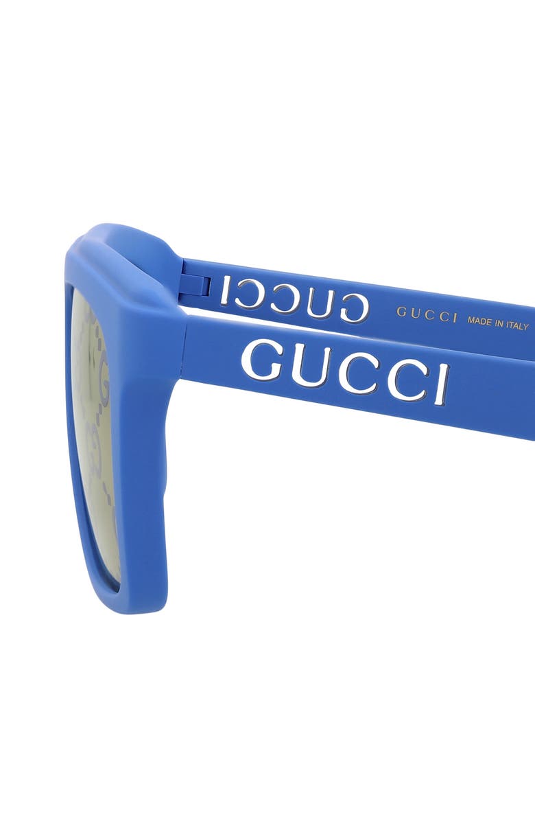 Gucci 57mm Square Sunglasses, Alternate, color, 