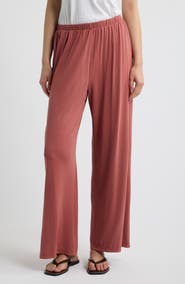 A.REN Luci Wide Leg Jersey Pants